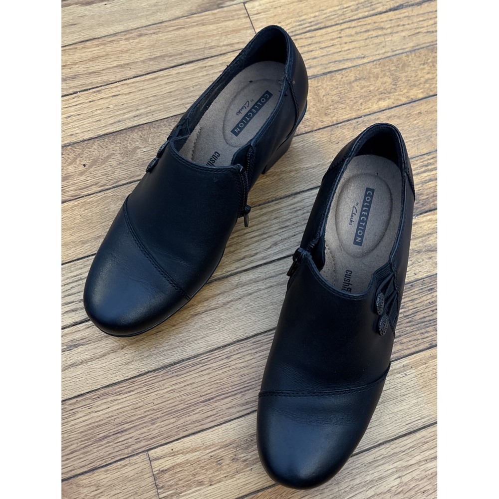 Women's Clark's Emslie Warren Black Booties Size 6
